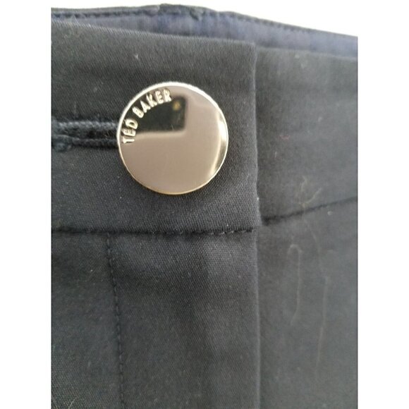 Ted Baker Rayyaa Piping Detail Trouser Pants Size Ted 0/ US 2 - Picture 4 of 8